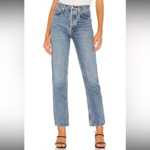 Agolde Dark Wash Pinch Jeans